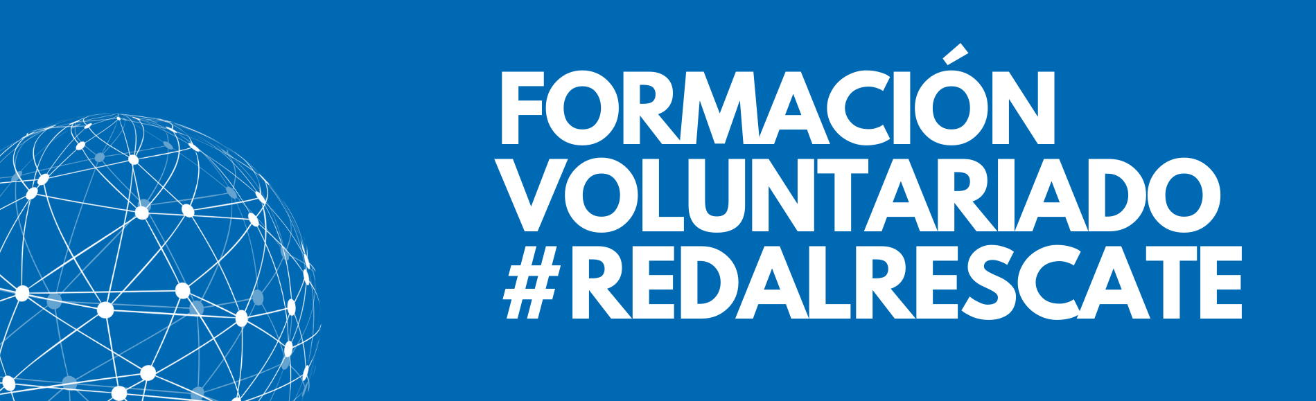 Formación en línea para el voluntariado de la #RedAlRescate 2023